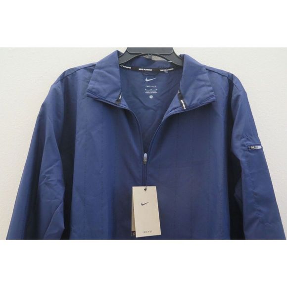 Nike DD6009 410 Women's Sz XL Navy/Black Dri-Fit Icon Clash Running Jacket $90 - Picture 4 of 6